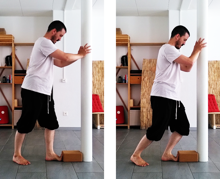 Etirement des chevilles : compartiment postérieur profond de la jambe
