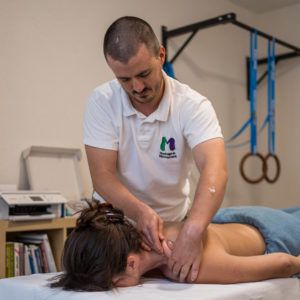 Massage médical - détente des trapèzes